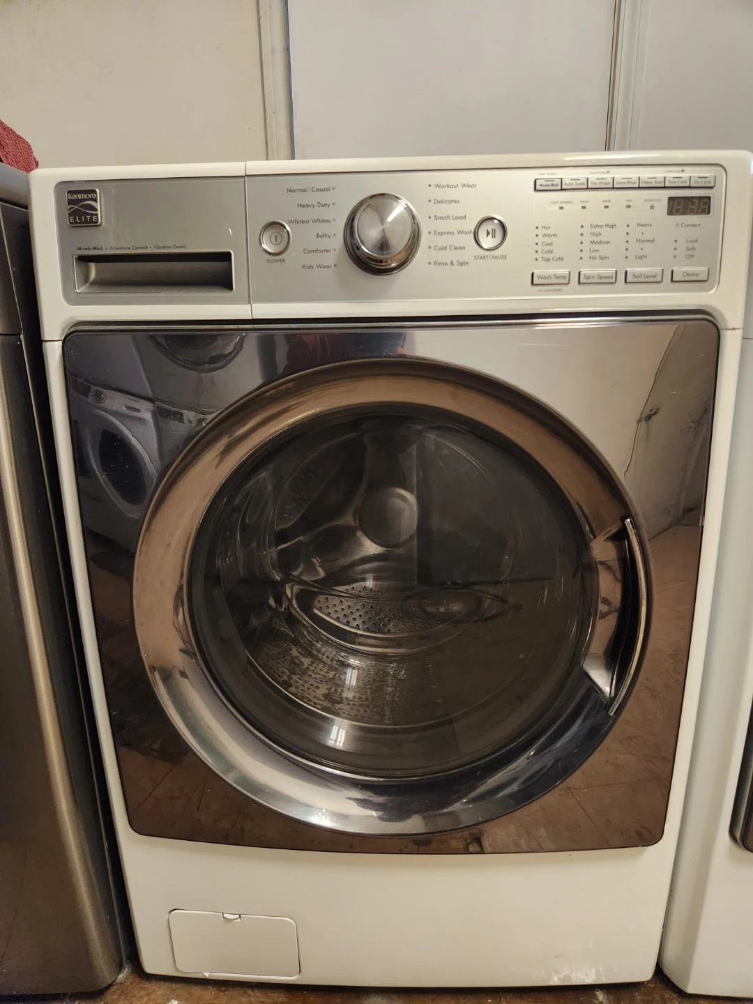 Kenmore Elite Washer & Dryer Set - White - photo 4