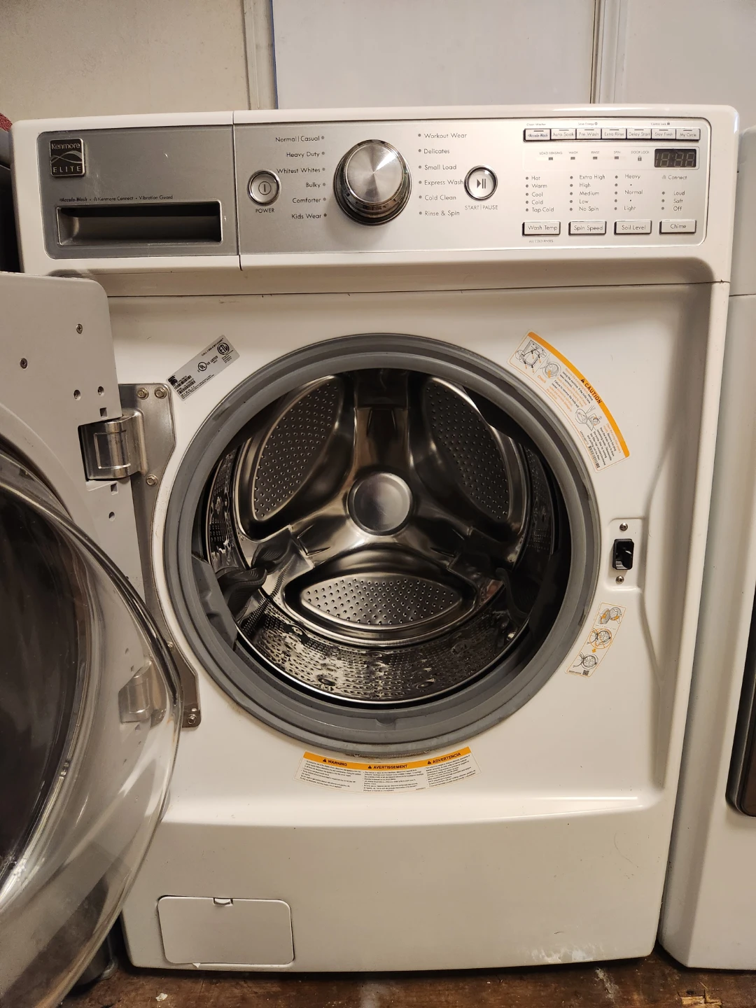 Kenmore Elite Washer & Dryer Set - White - photo 5