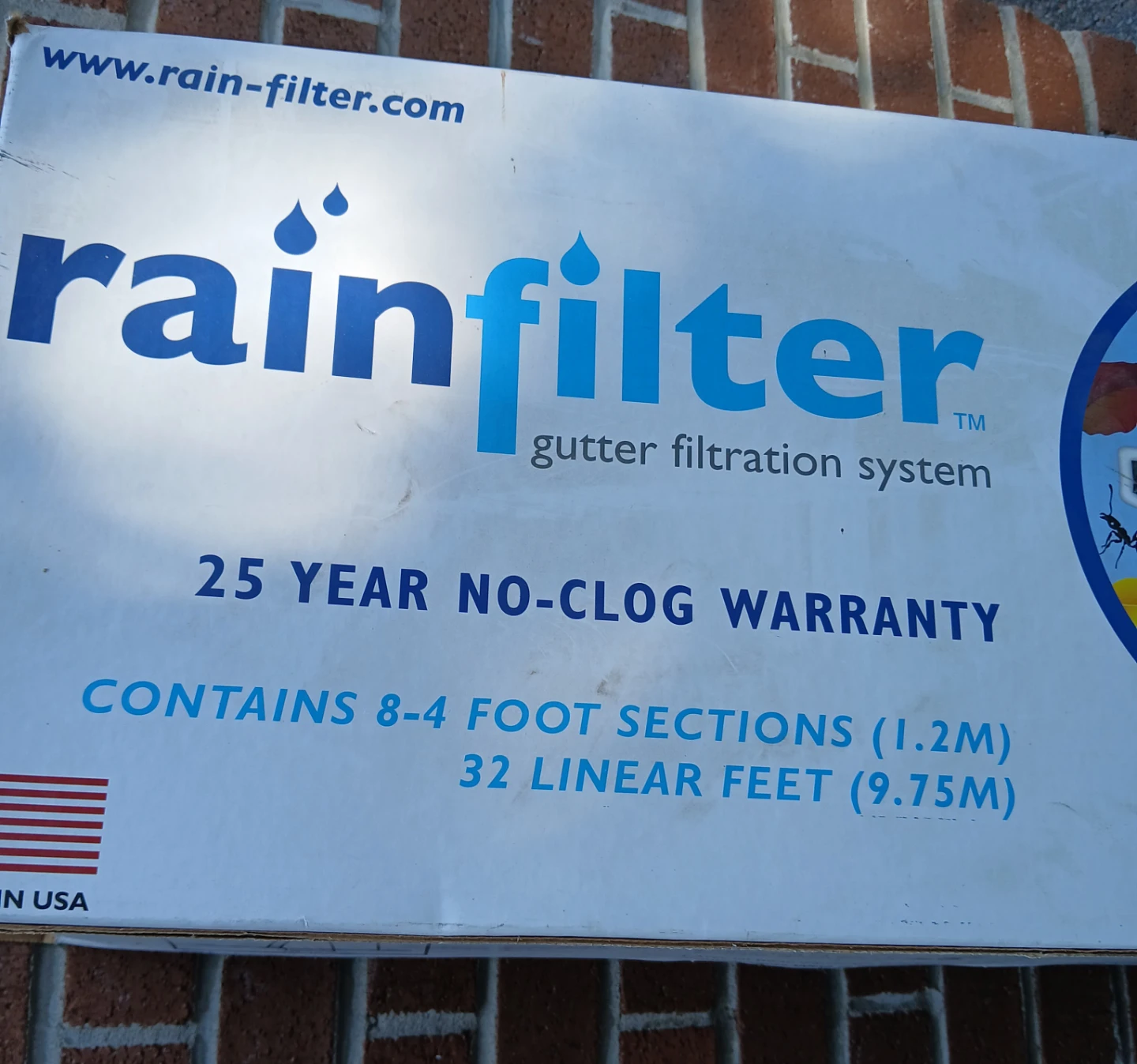 RainFilter Gutter Filtration System 32 Linear Feet - photo 2