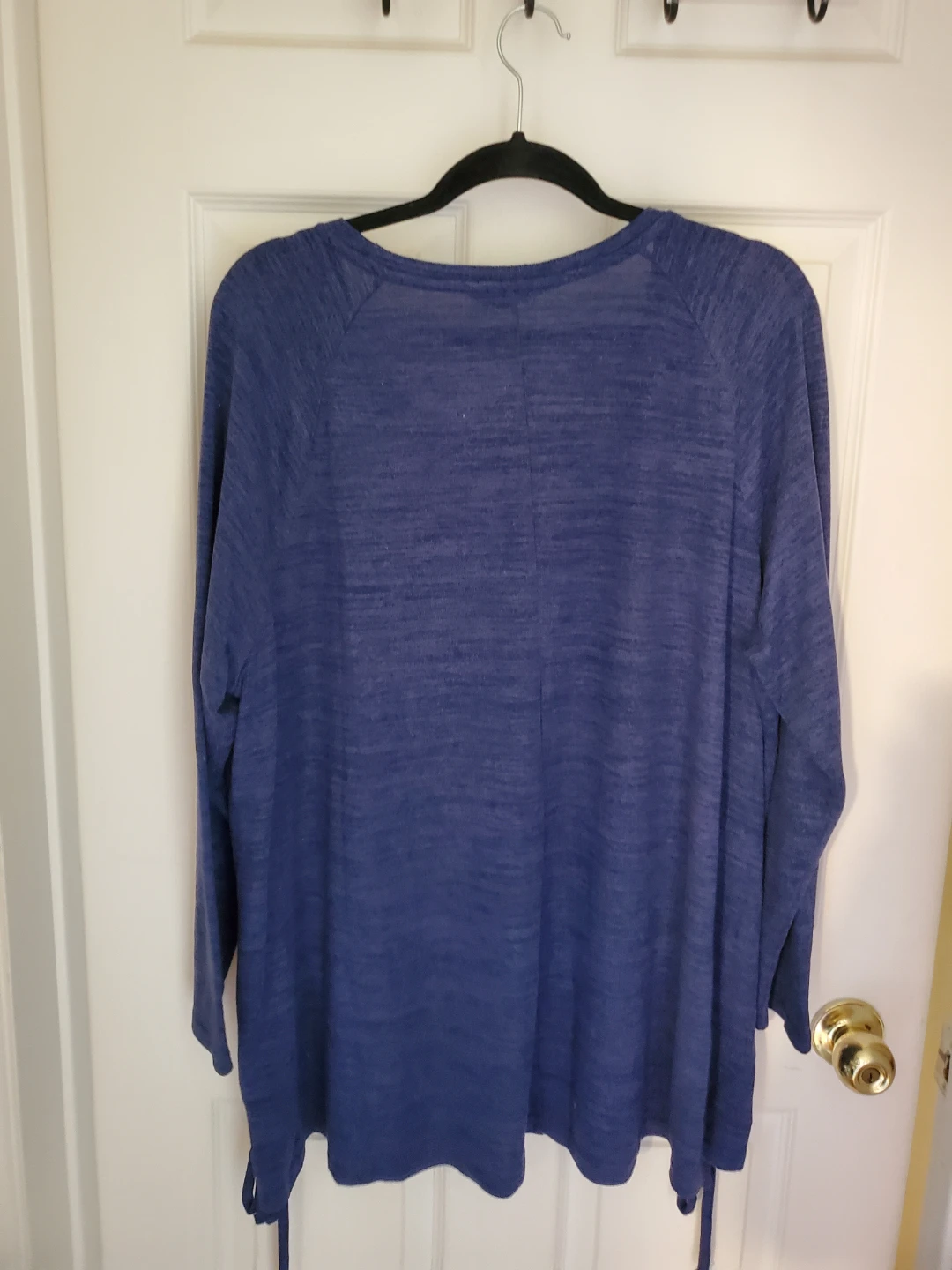 Plus Size Knit Denim Blue Tunic... - photo 2