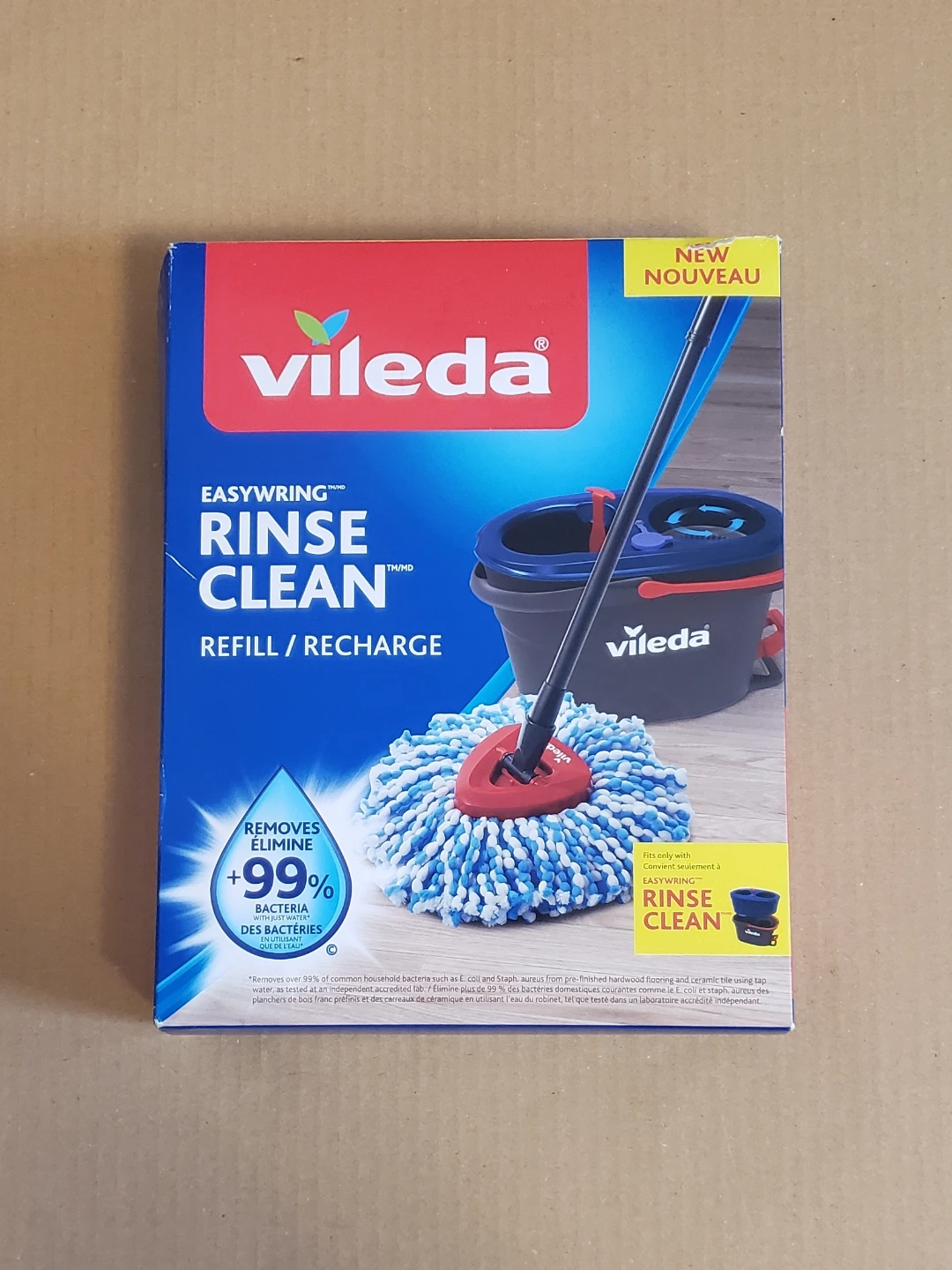 Vileda EasyWring RinseClean Spin Mop Refill