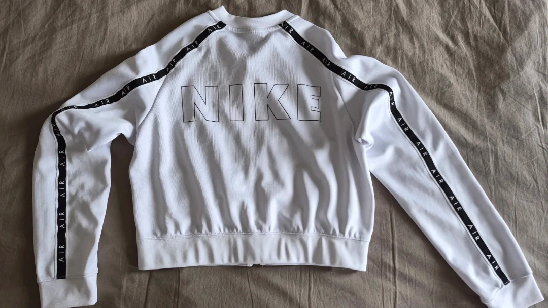 Pre owned Women's Nike Air Track Jacket White - photo 3