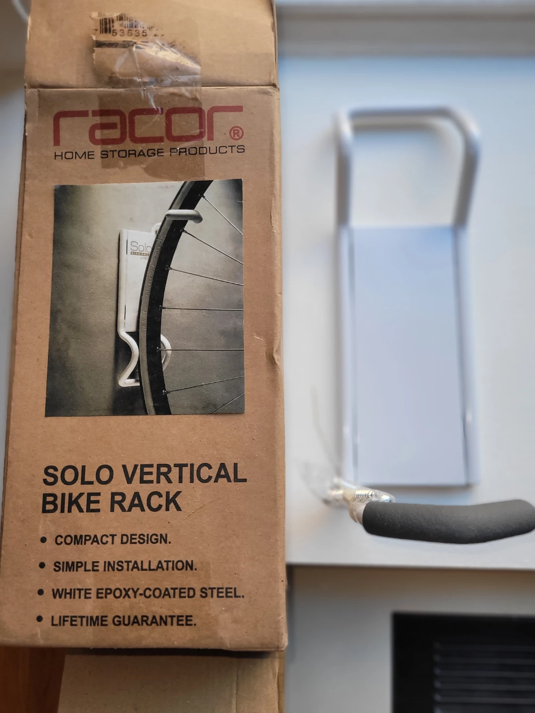 Racor Solo Vertical Bike Rack B-1R (Out of Box, Never Used)