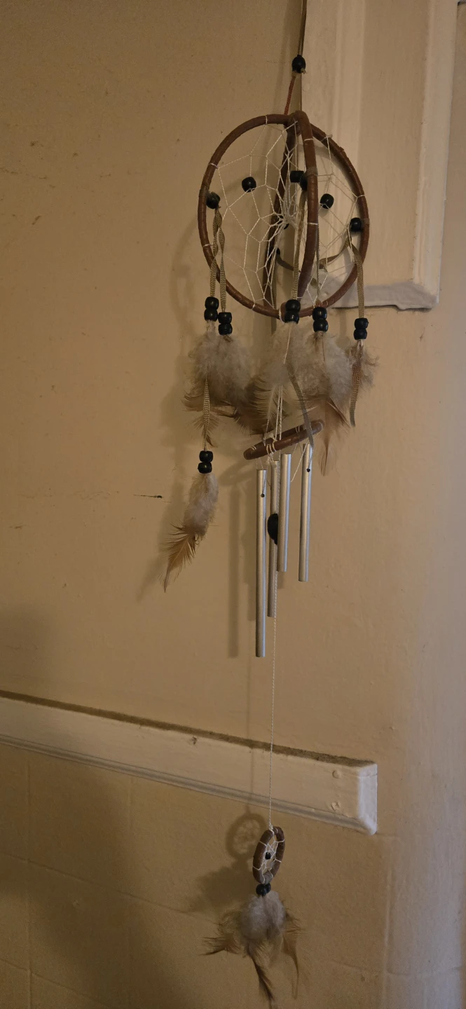 Dream catcher windchime #freecycle