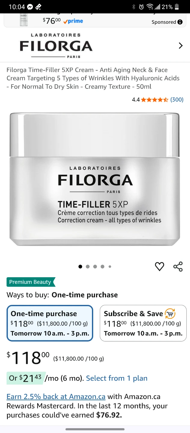 FILORGA PARIS - HIGH END-ANTI-AGING CREAM & SERUM ! BRAND NEW!
