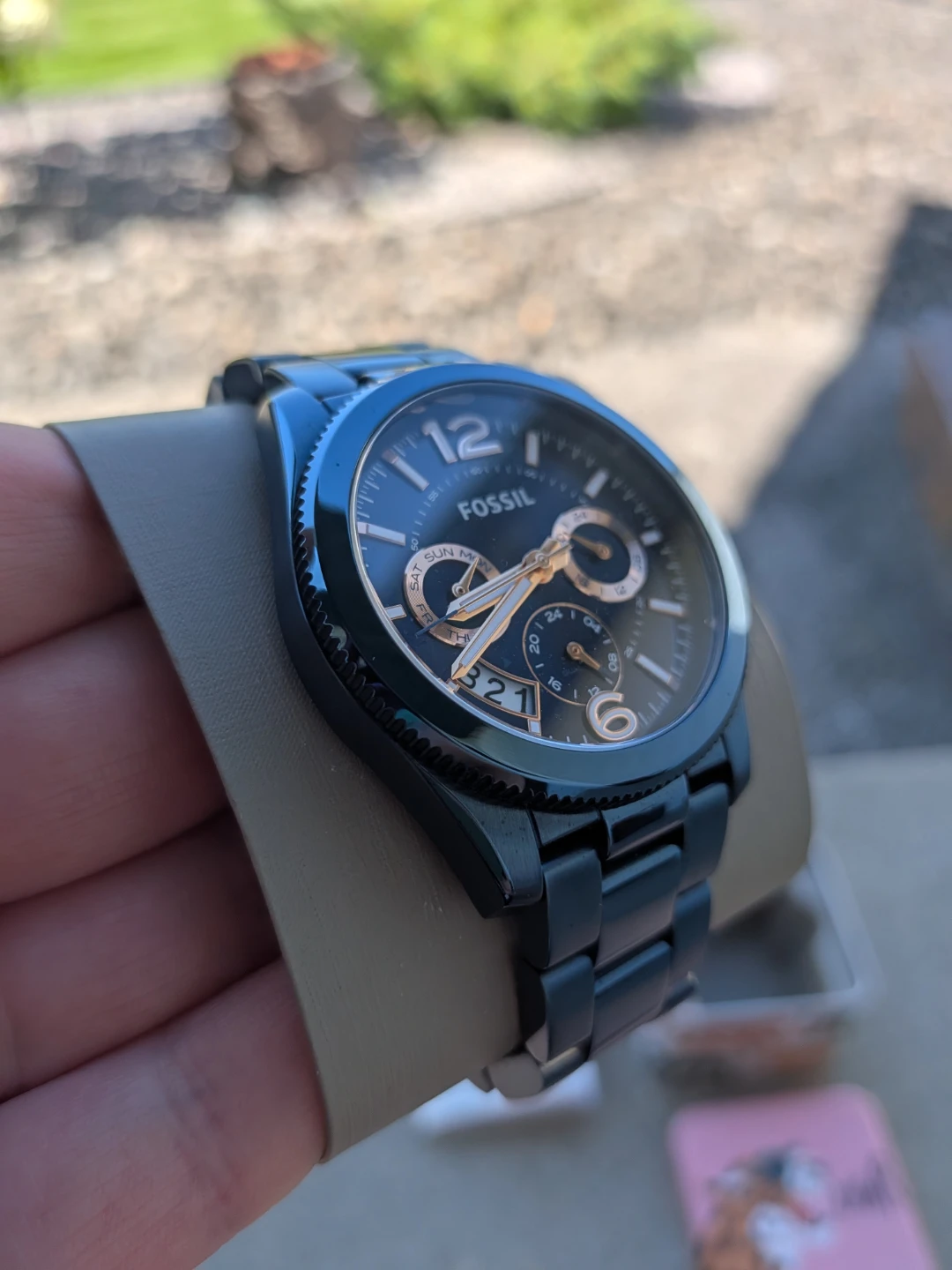 Fossil Dual Time Quartz ES4093 Women's Watch - photo 2