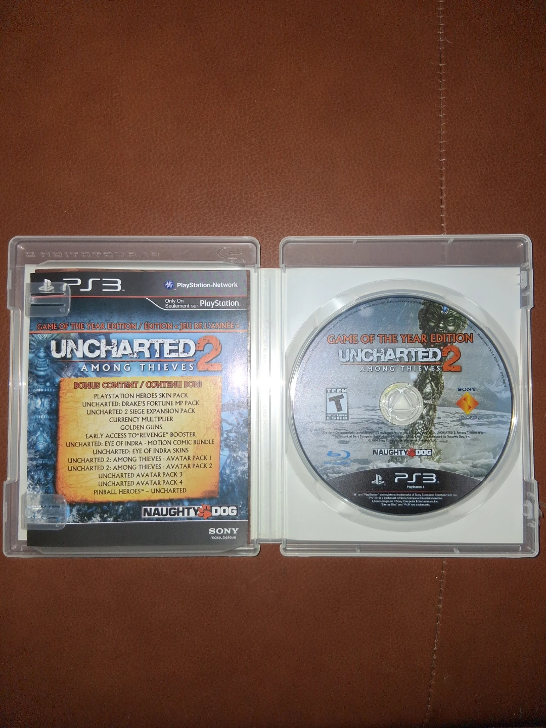 PS3 Game - Uncharted Among Theives 2 - Rated T - photo 3