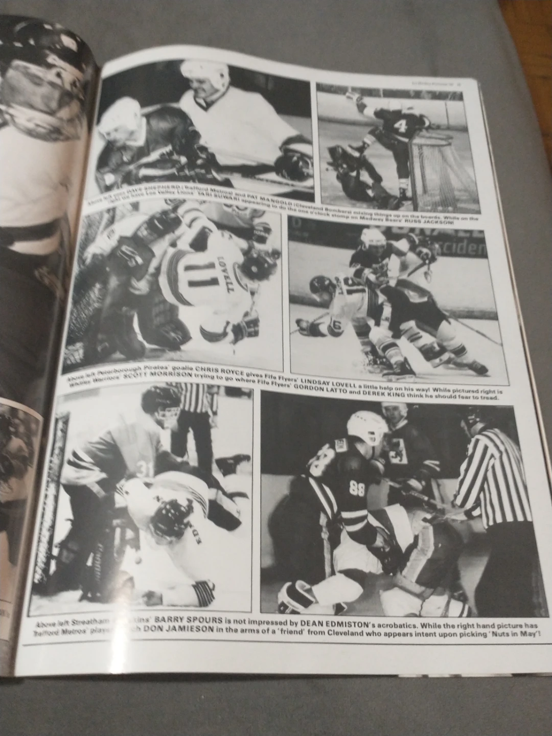(UK) Ice Hockey Pictorial '88 Magazine - photo 5