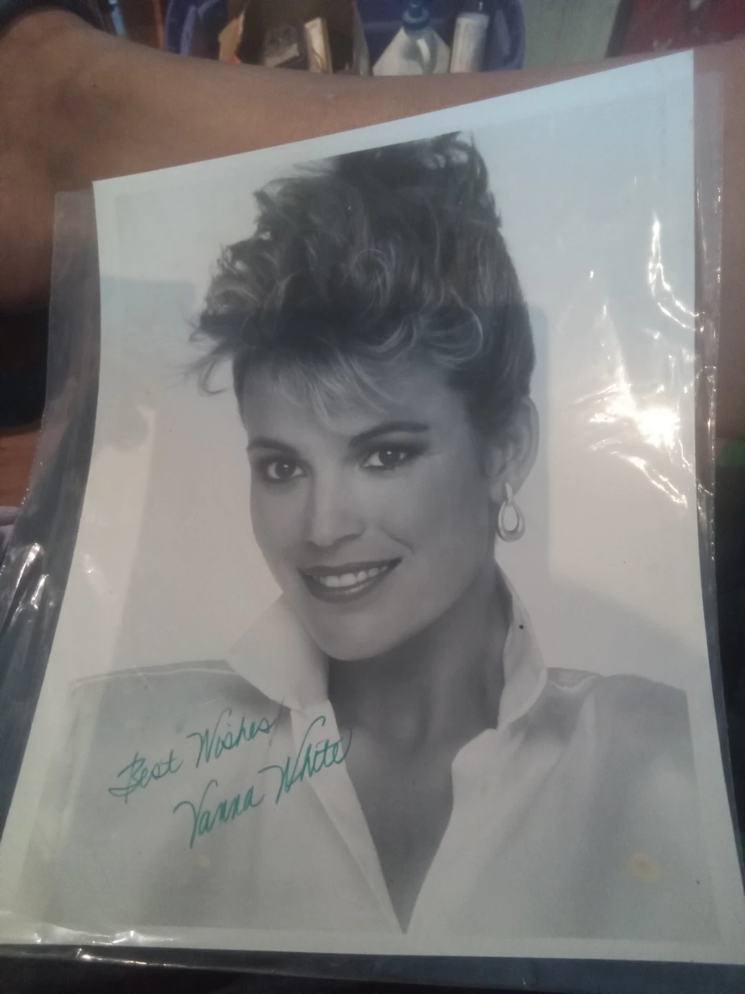 Vanna White Autographed Photo