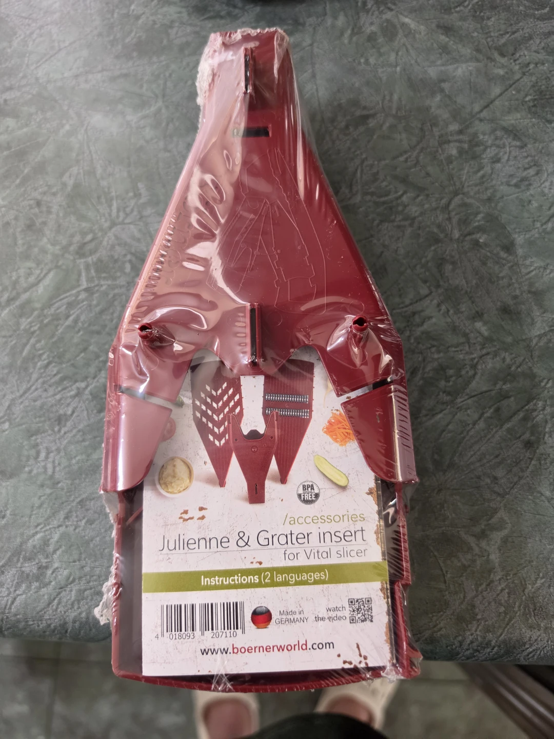 Börner Julienne & Grater Insert for Vital Slicer