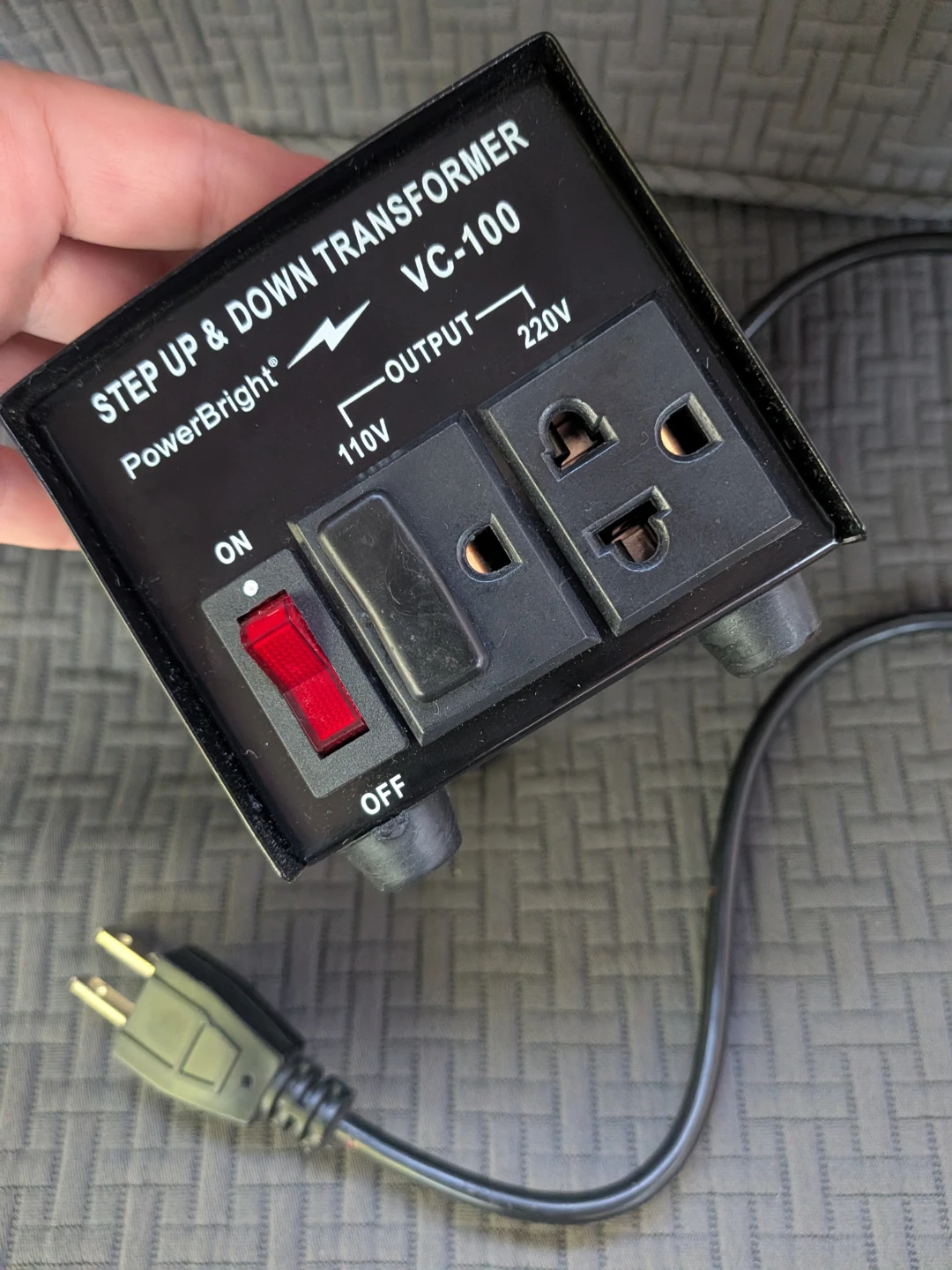 PowerBright VC-100 Step Up and Down Transformer
