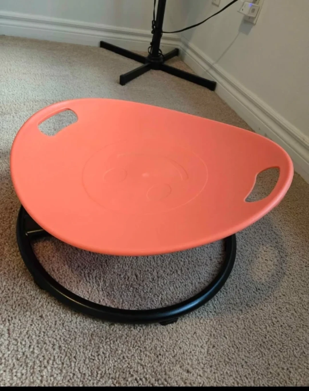 Spinning sensory toy chair