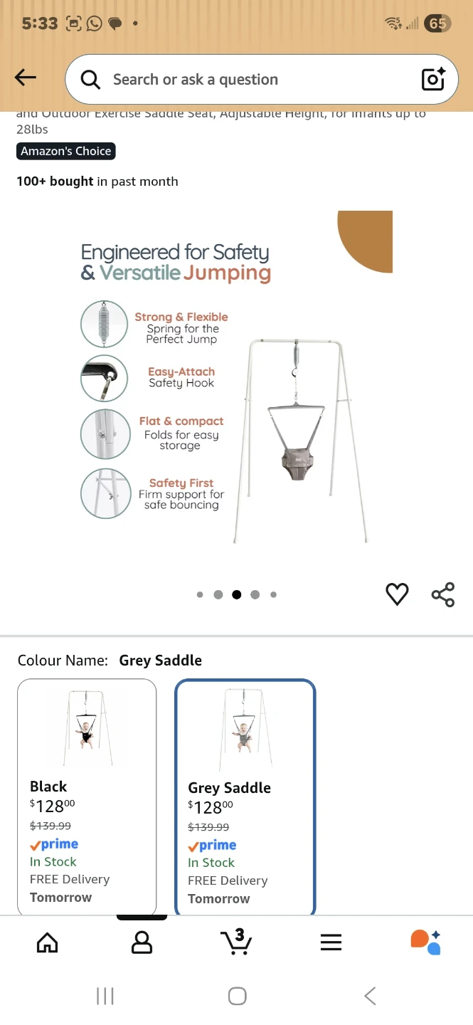 Jolly Jumper Original with Super Stand - photo 4
