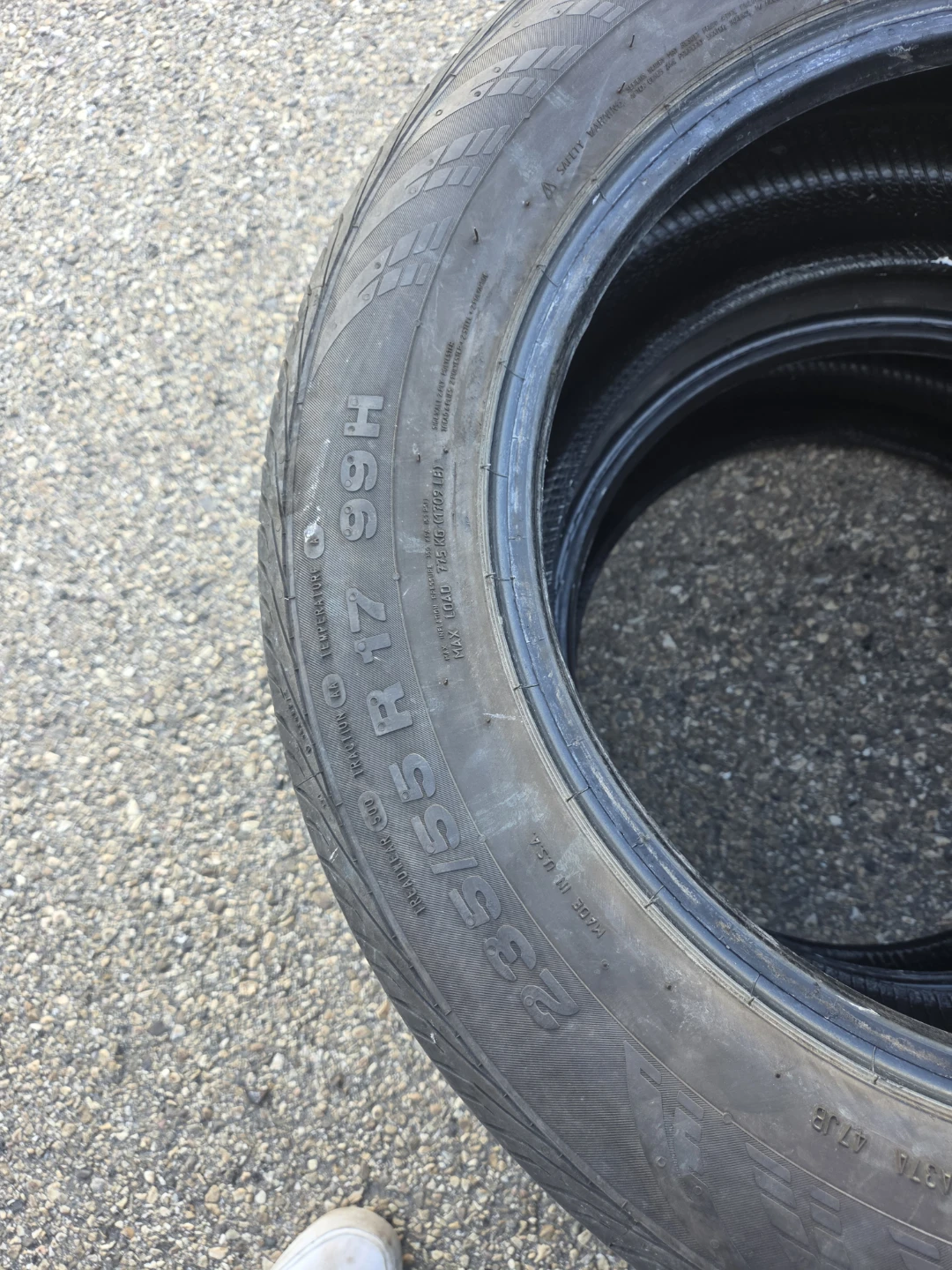 3 Continental ContiProContact Tires - 235/55 R 17 - photo 2