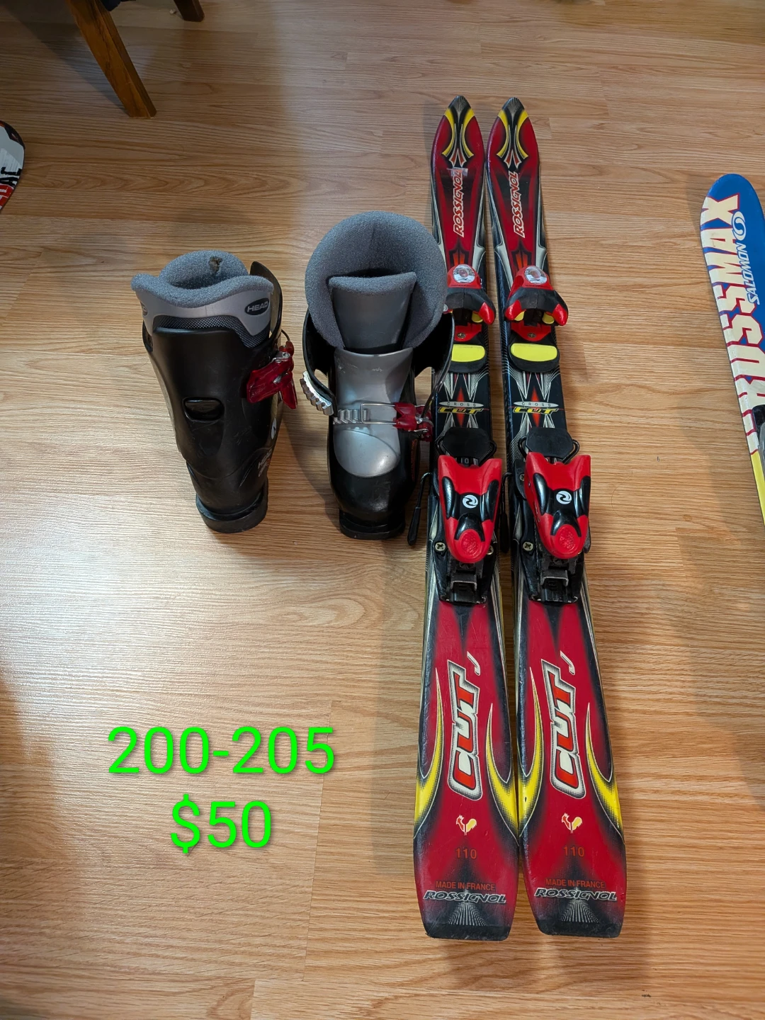 Salomon Skis with Head Boots