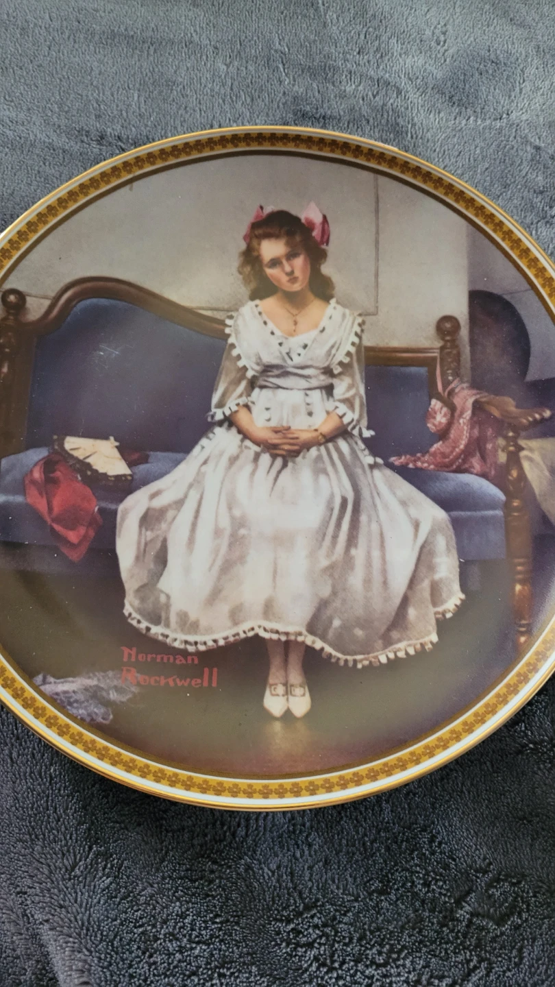 4 NORMAN ROCKWELL LIMITED EDITION COLLECTOR PLATES - photo 5
