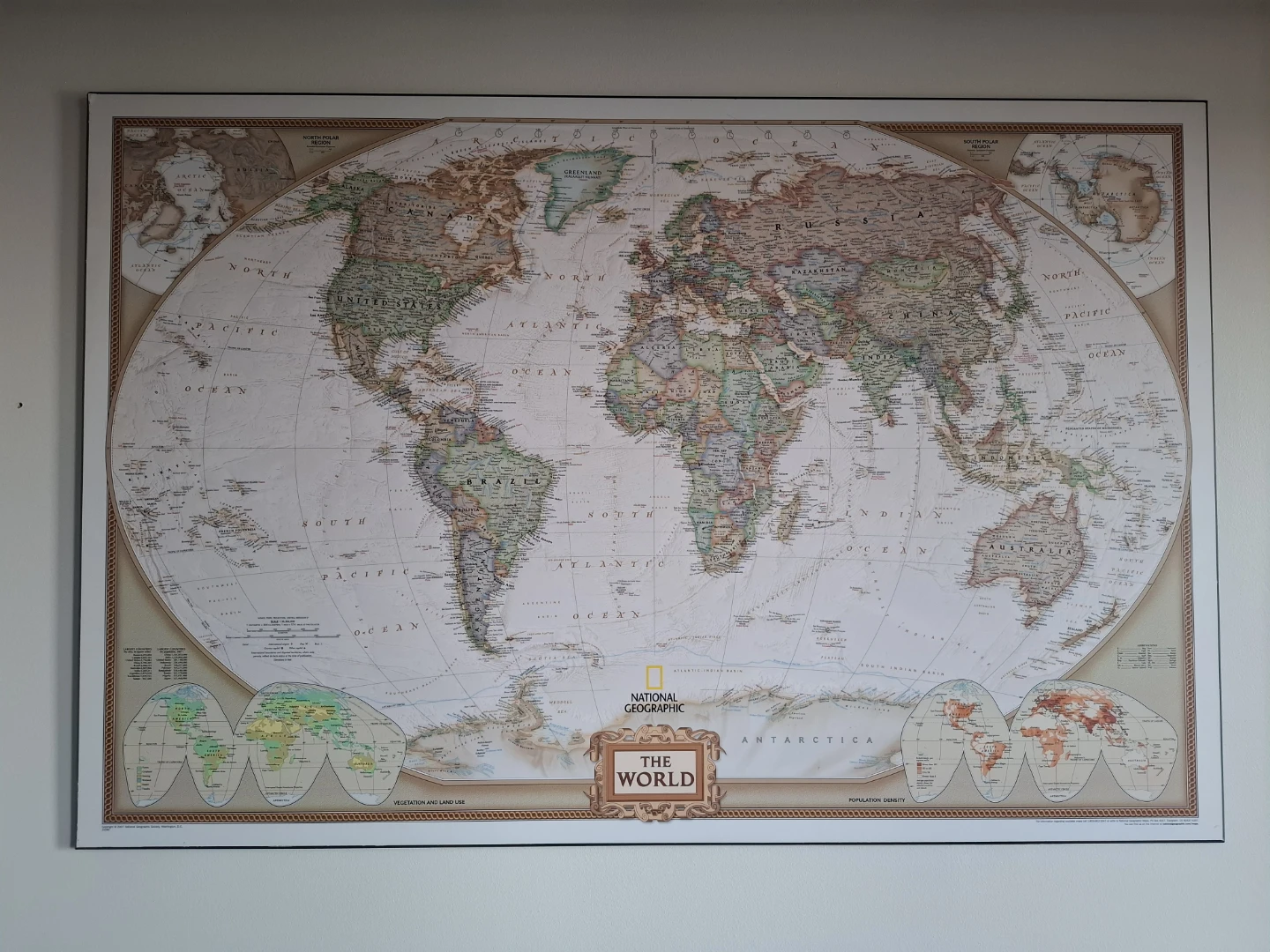 World Wall Map