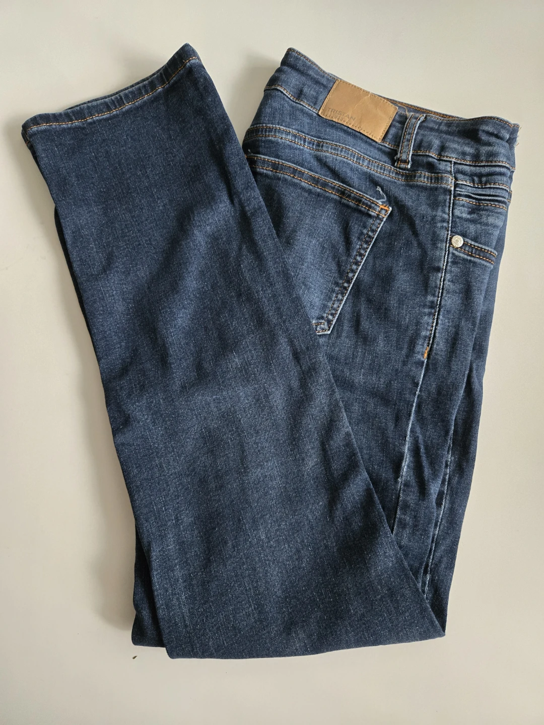Tristan Straight Leg Jeans - Size 8