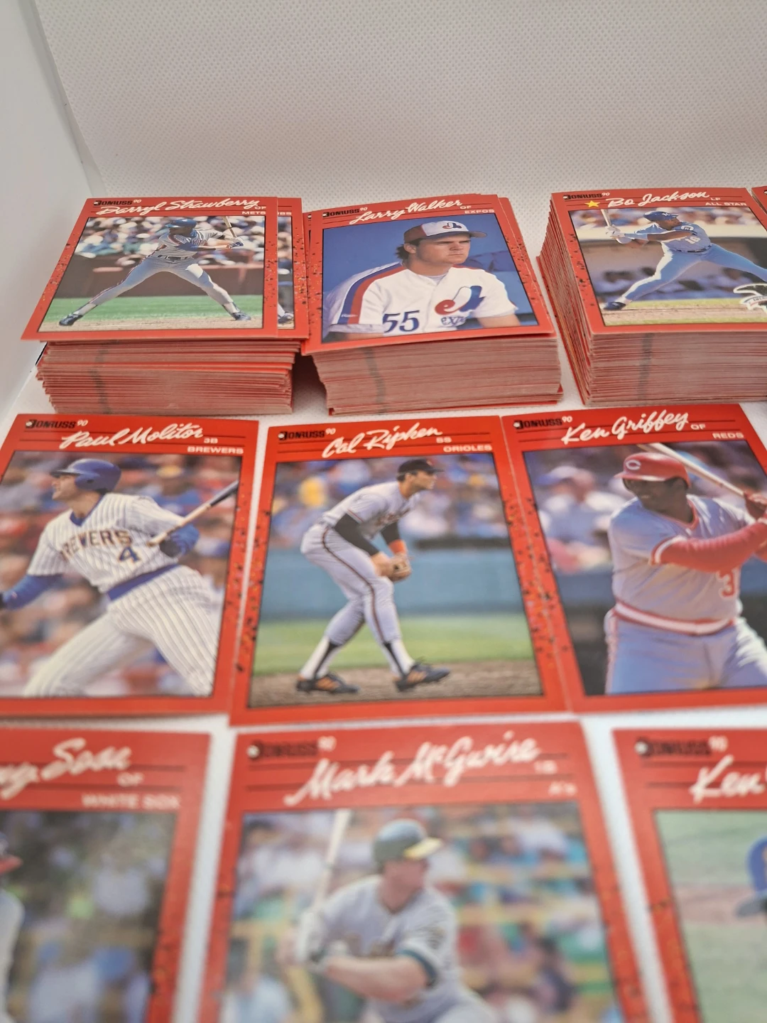 Donruss 1990 Baseball Card Collection - photo 4
