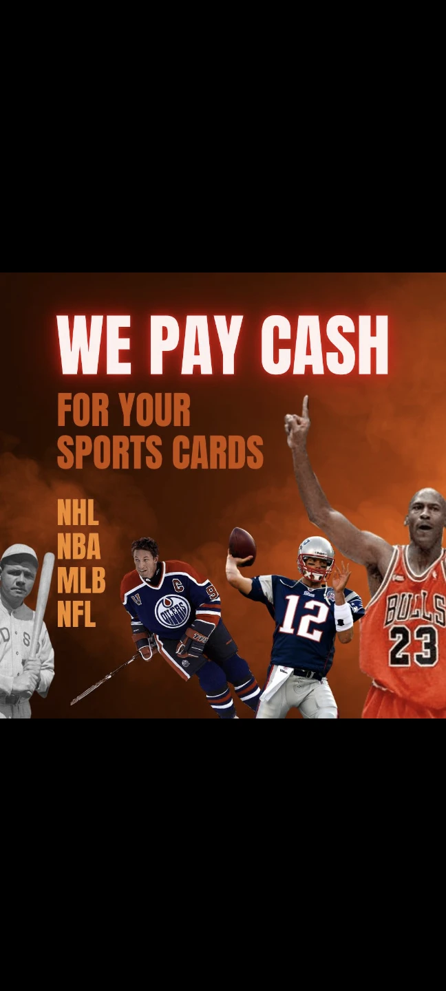 Cash for Sports Cards - NHL, NBA, MLB, NFL