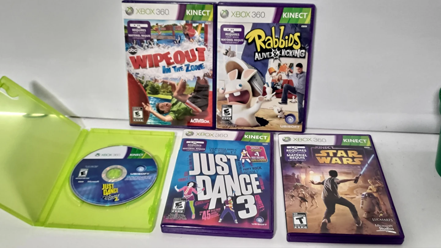 Xbox 360 Kinect Games Bundle