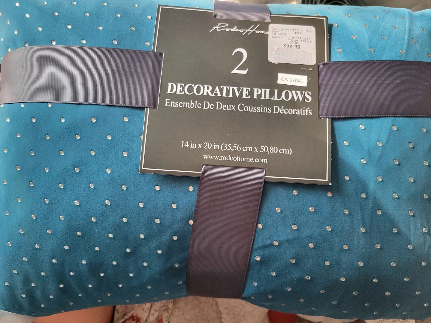 Rodeo Home Decorative Pillows (Set of 2) - 14" x 20"