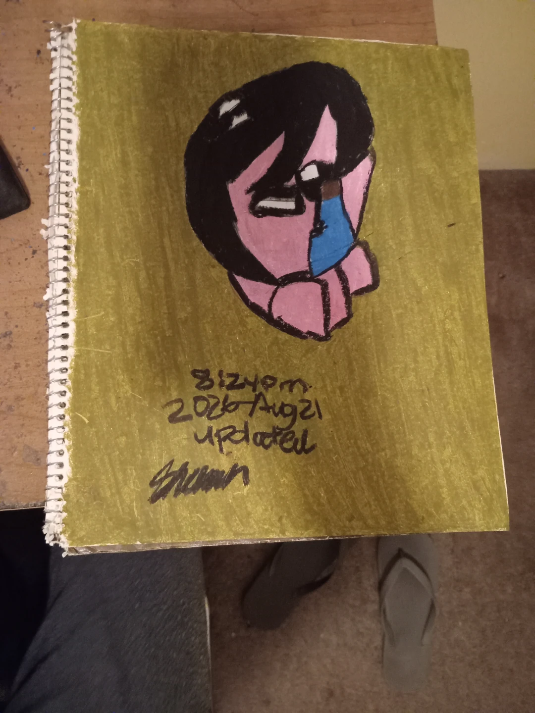 VIDEO GAME CHARACTER DRAWING BY CUSTOM ARTIST SHERWIN