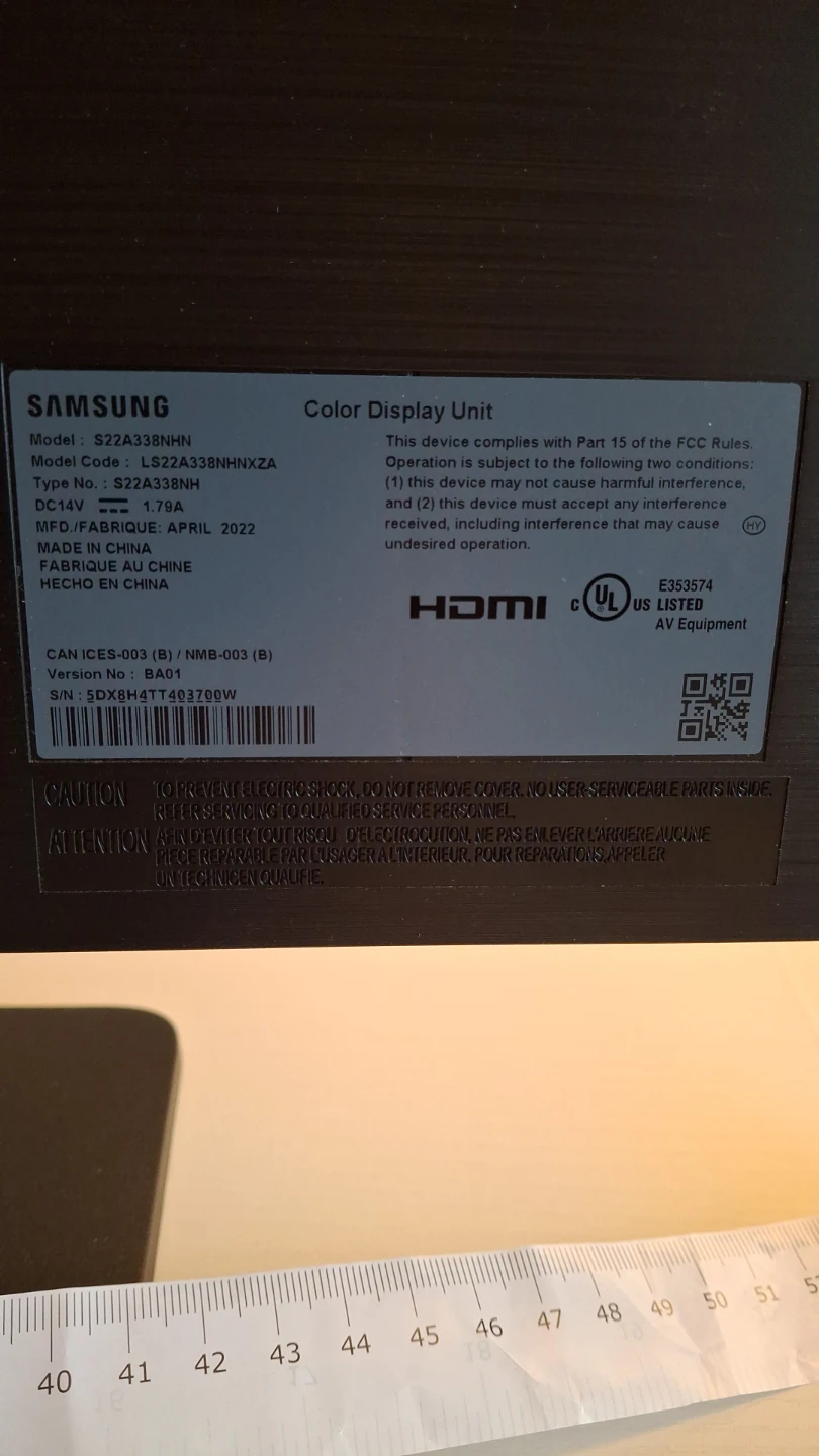 22 inch Samsung LED Monitor - photo 2