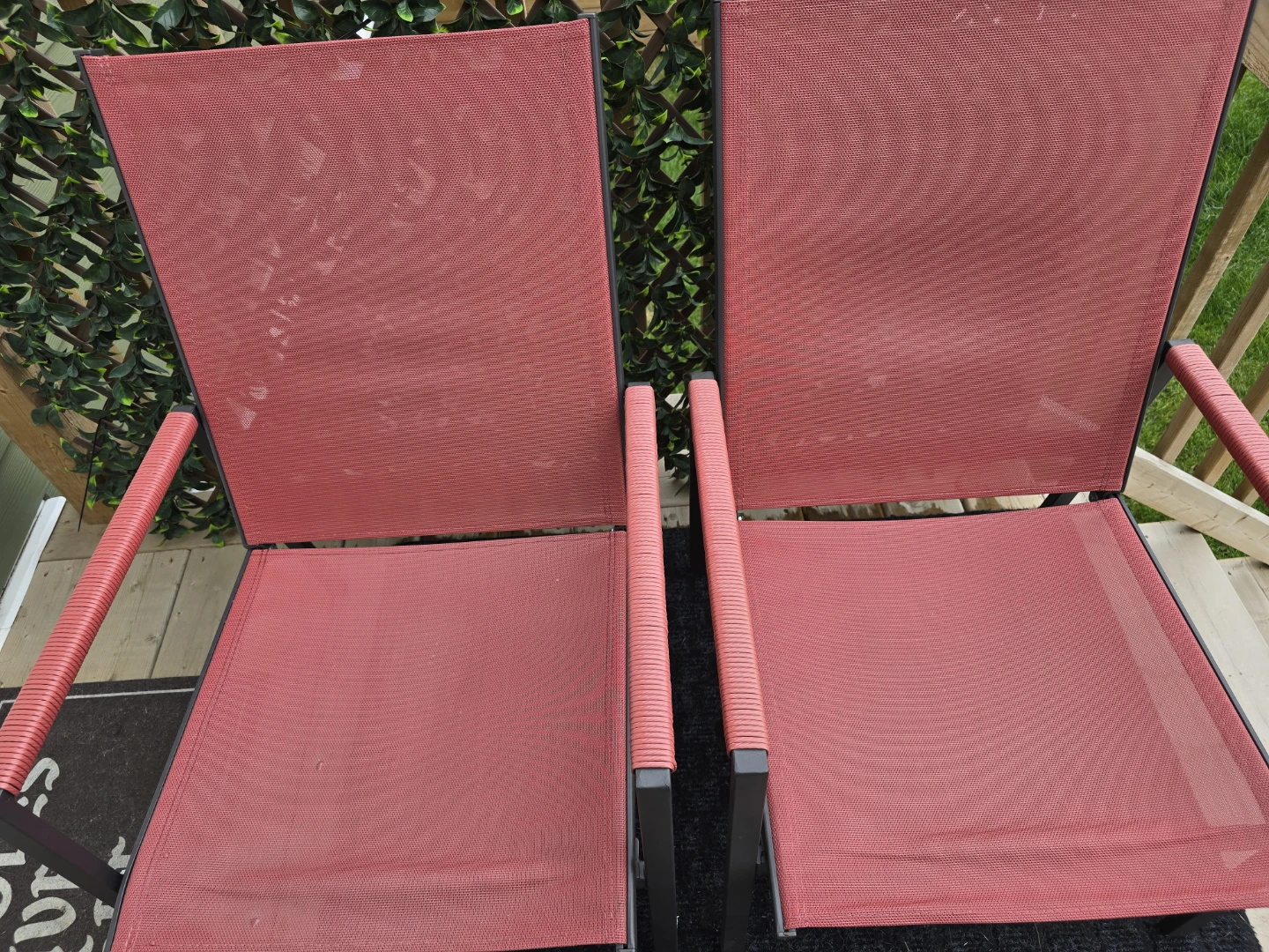 Set of 2 patio chairs - photo 2