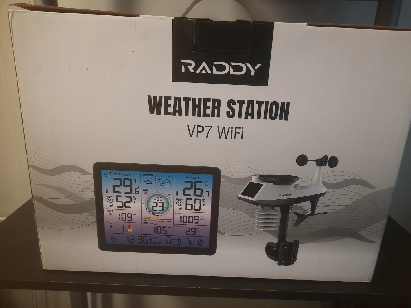 Raddy VP7 WiFi Weather Station