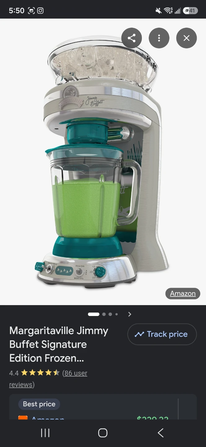 Margaritaville Jimmy Buffet Edition Frozen Drink Maker