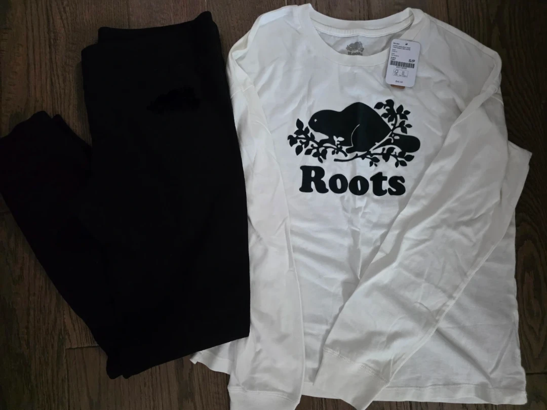 Roots shirt and joggers