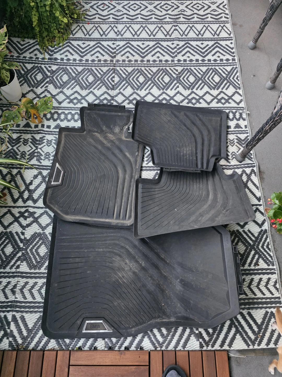 Genuine BMW 3 Series All Weather Rubber Floor Mats Set - photo 3