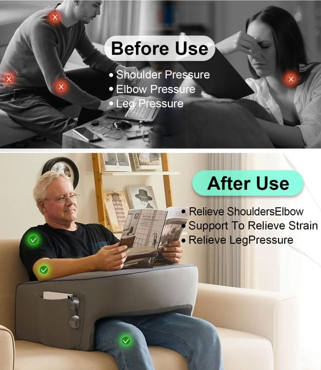 Lap Desk Pillow - Large - photo 3