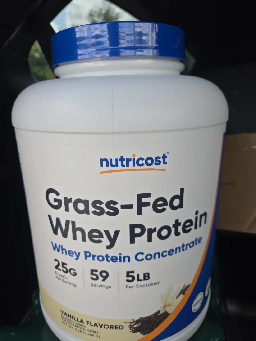 Nutricost Grass-Fed Whey Protein Concentrate 5LB Vanilla - photo 2