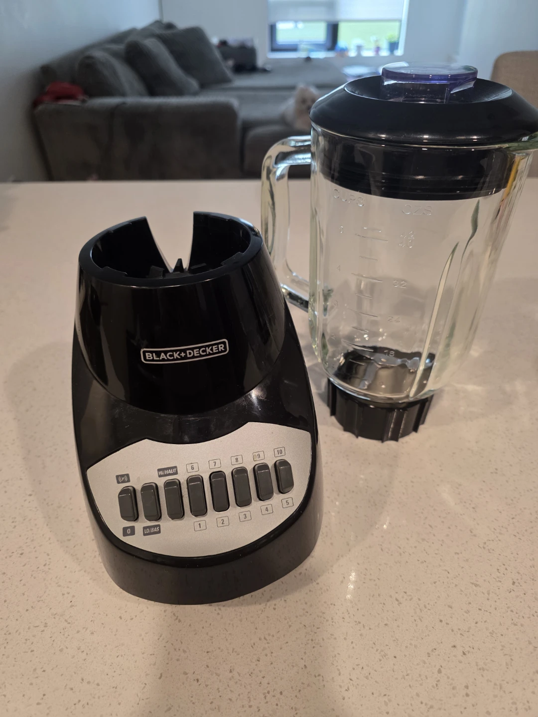 Black+Decker Blender with Glass Jar - photo 2