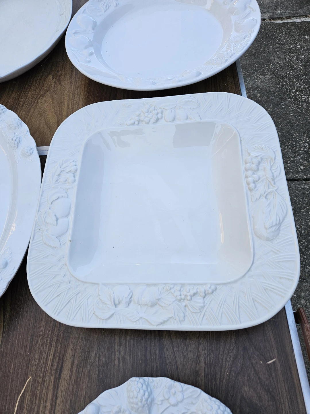 6 large italian platters - photo 2
