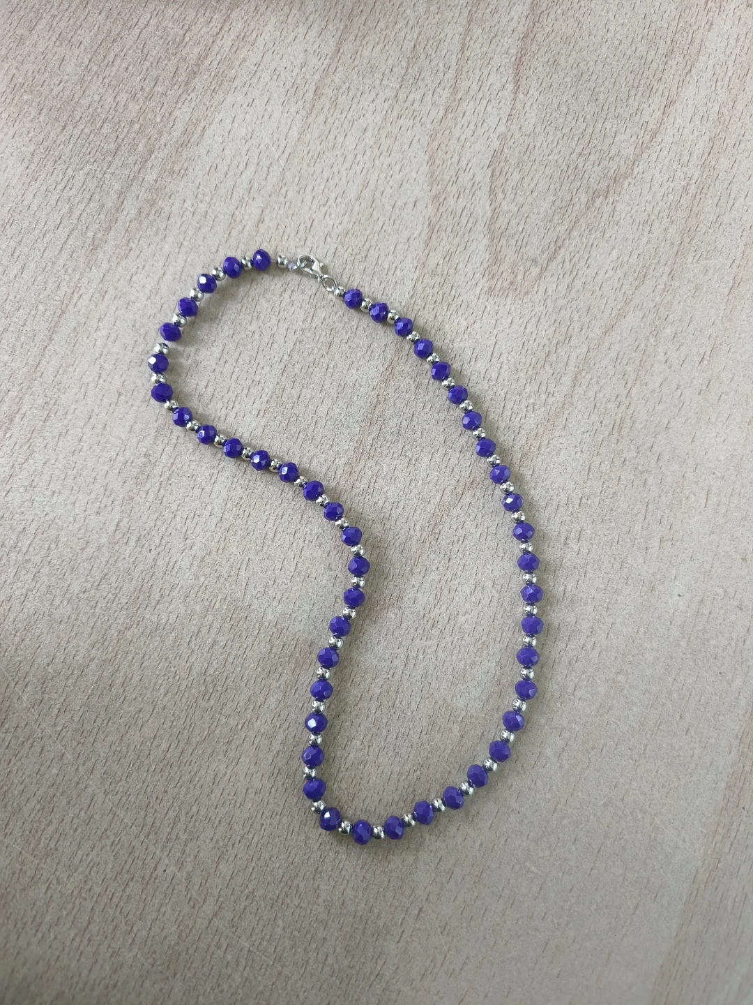 Blue Beaded Necklace - photo 2