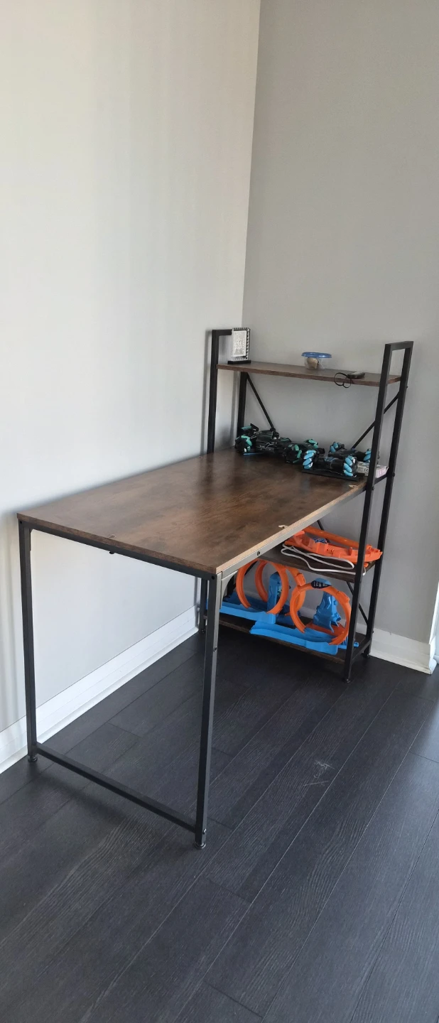 Work Desk and Storage Shelves - photo 5
