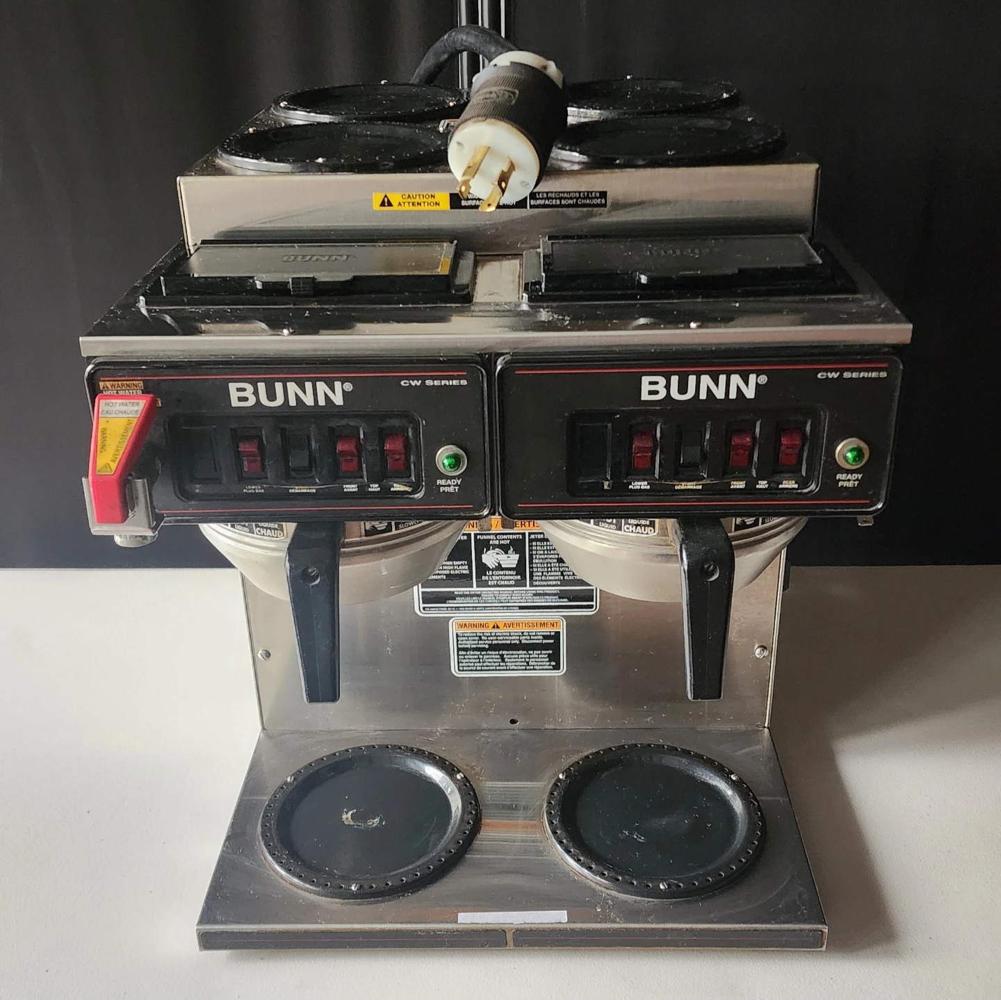 Bunn CWTF 4/2 Twin Series Commercial Coffee Brewer