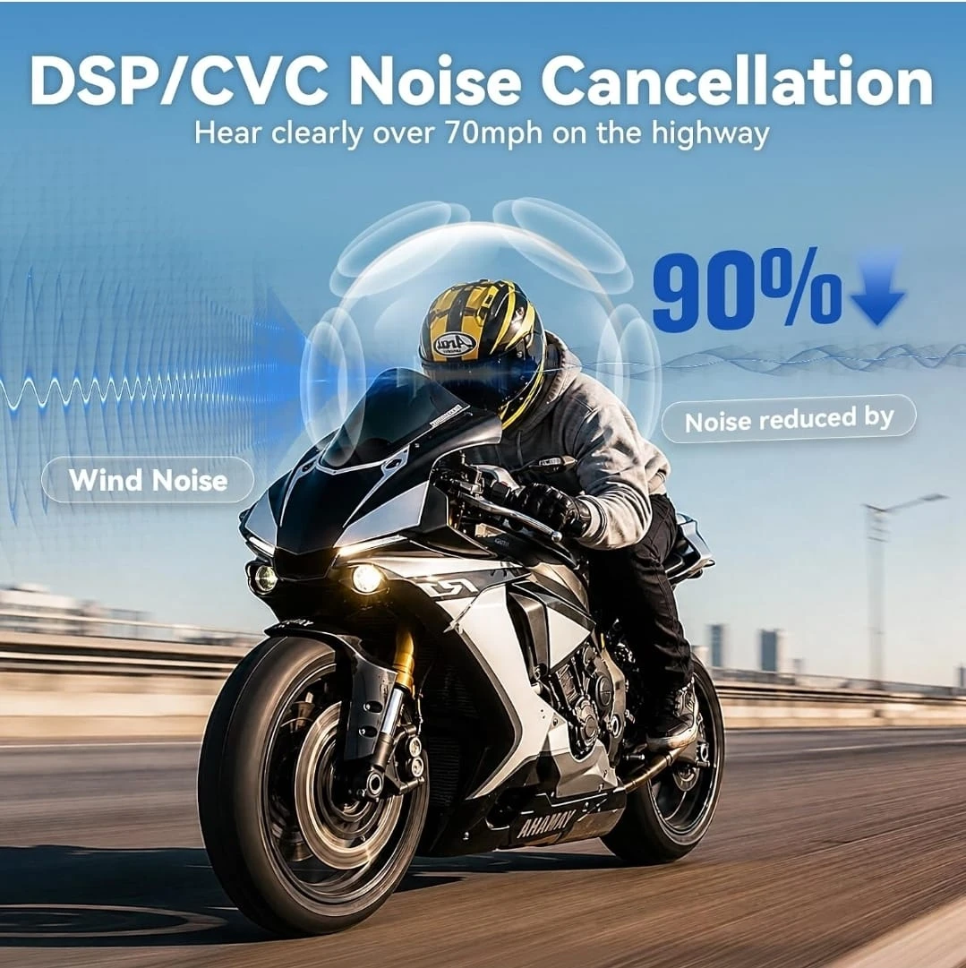 NYTalk Motorcycle Bluetooth Headset (set of 2) - photo 4