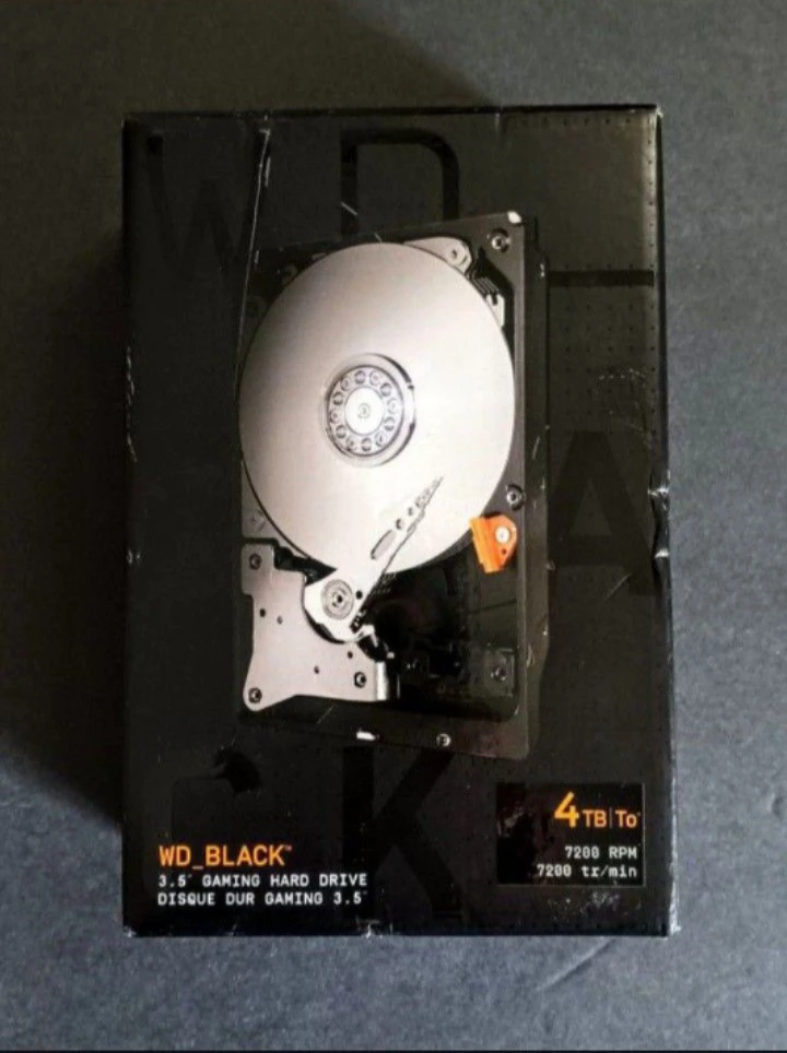 WD_BLACK 4TB 3.5" Gaming Hard Drive (Brand New)