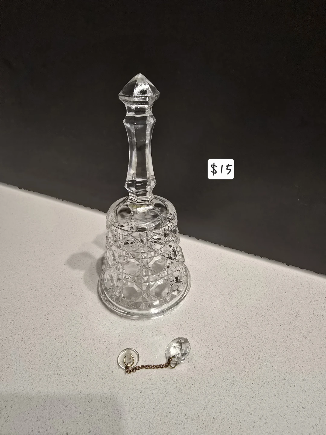 Crystal Glass Bell