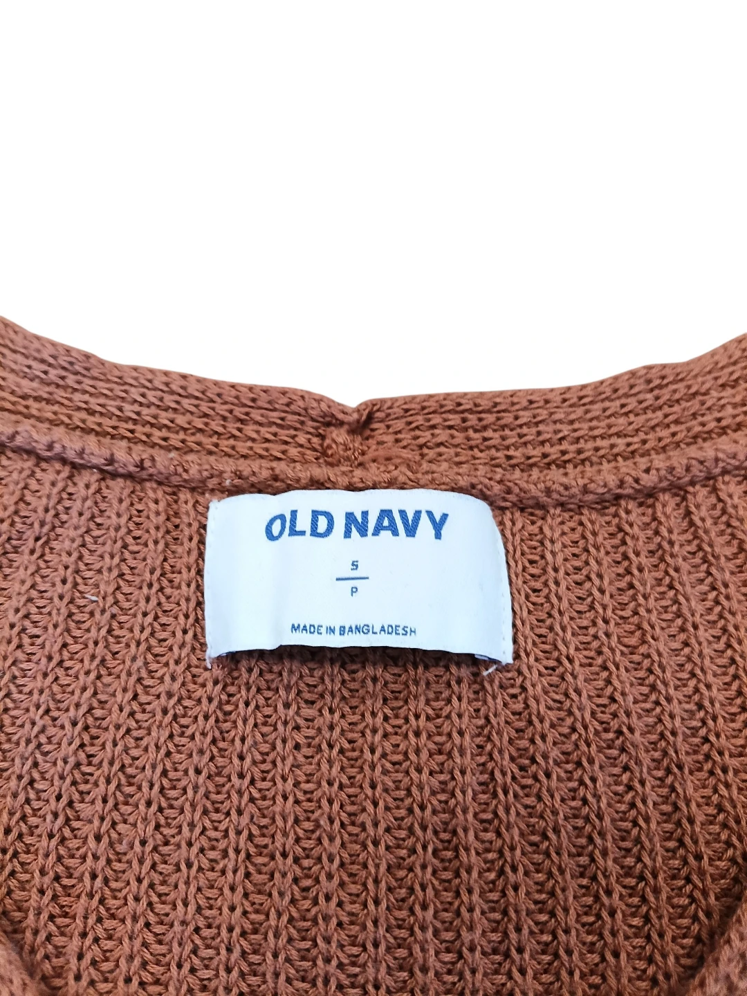 Old Navy Textured Rib-Knit V-Neck Tunic Sweater - photo 2