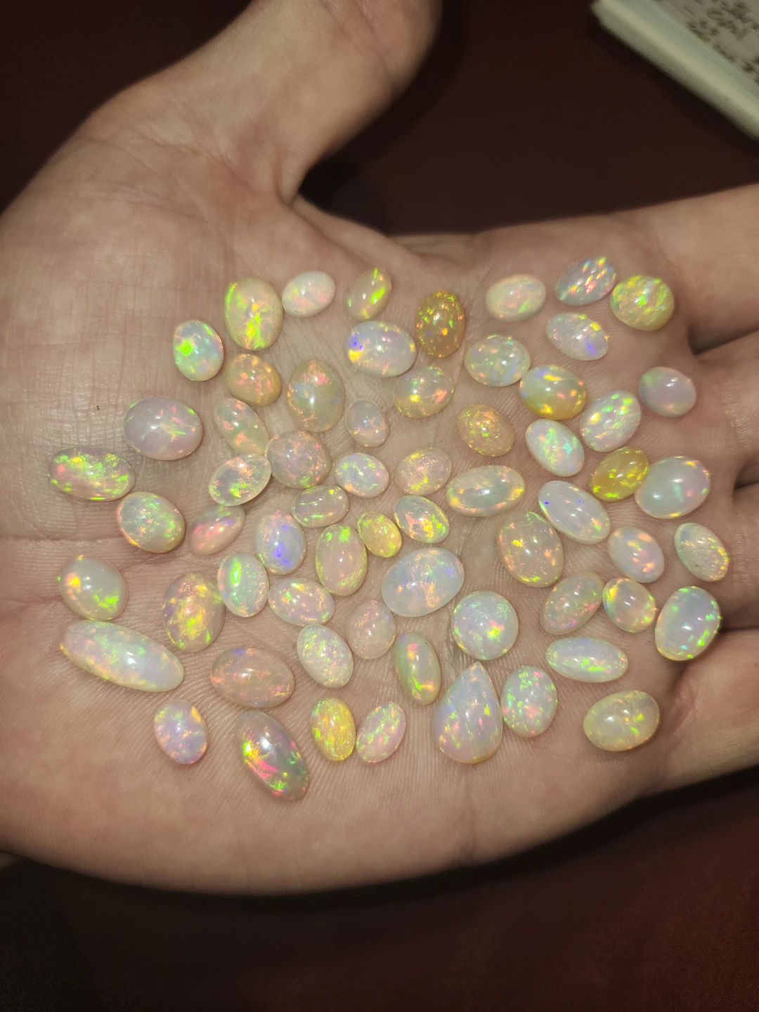 Natural Ethiopian opal gemstones - photo 2