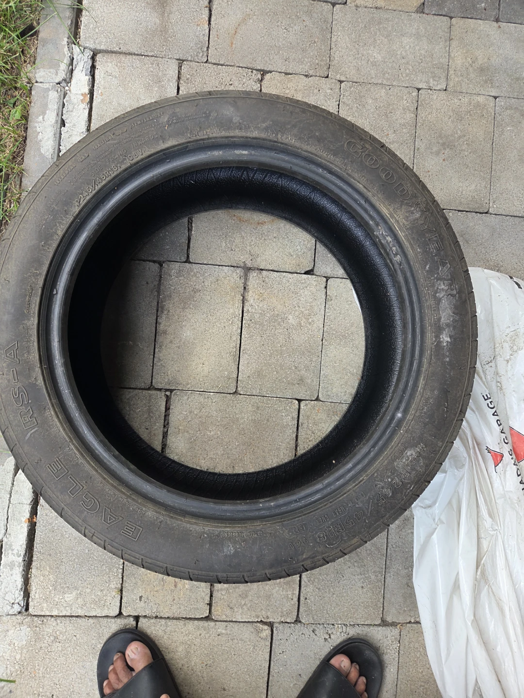 Goodyear Eagle rs-a 245 45 r18 - photo 2