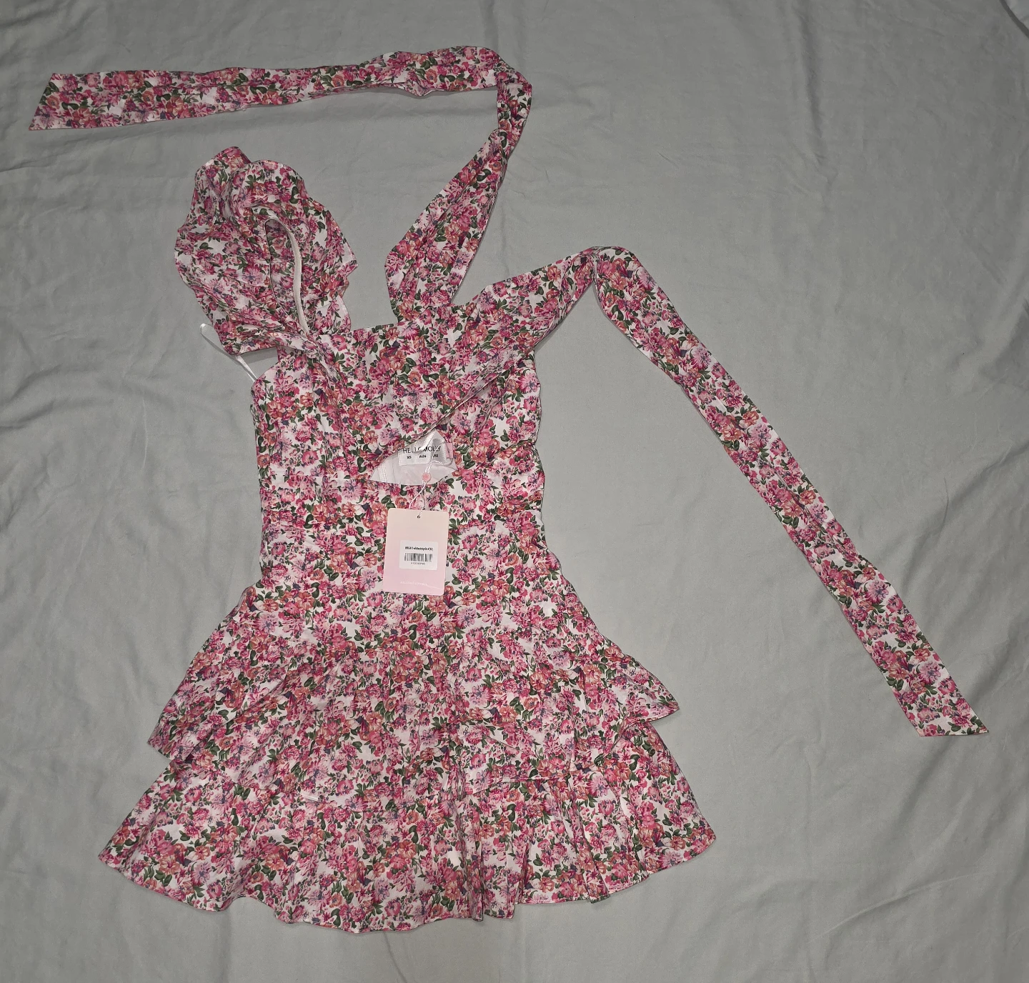 HELLOMOLY Floral Mini Dress