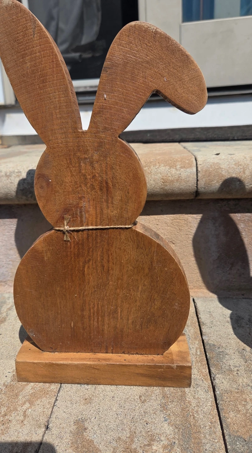 Wooden Easter Bunny Decor - photo 2