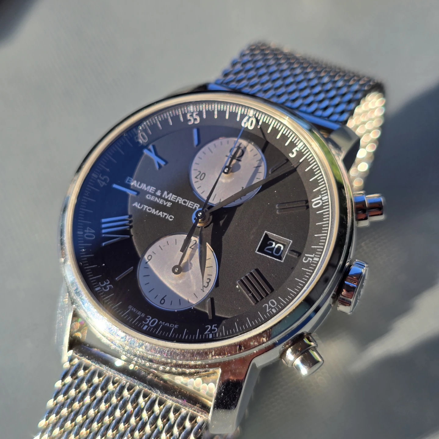 Baume & Mercier Classima Xl Chronograph watch + extra strap - photo 4