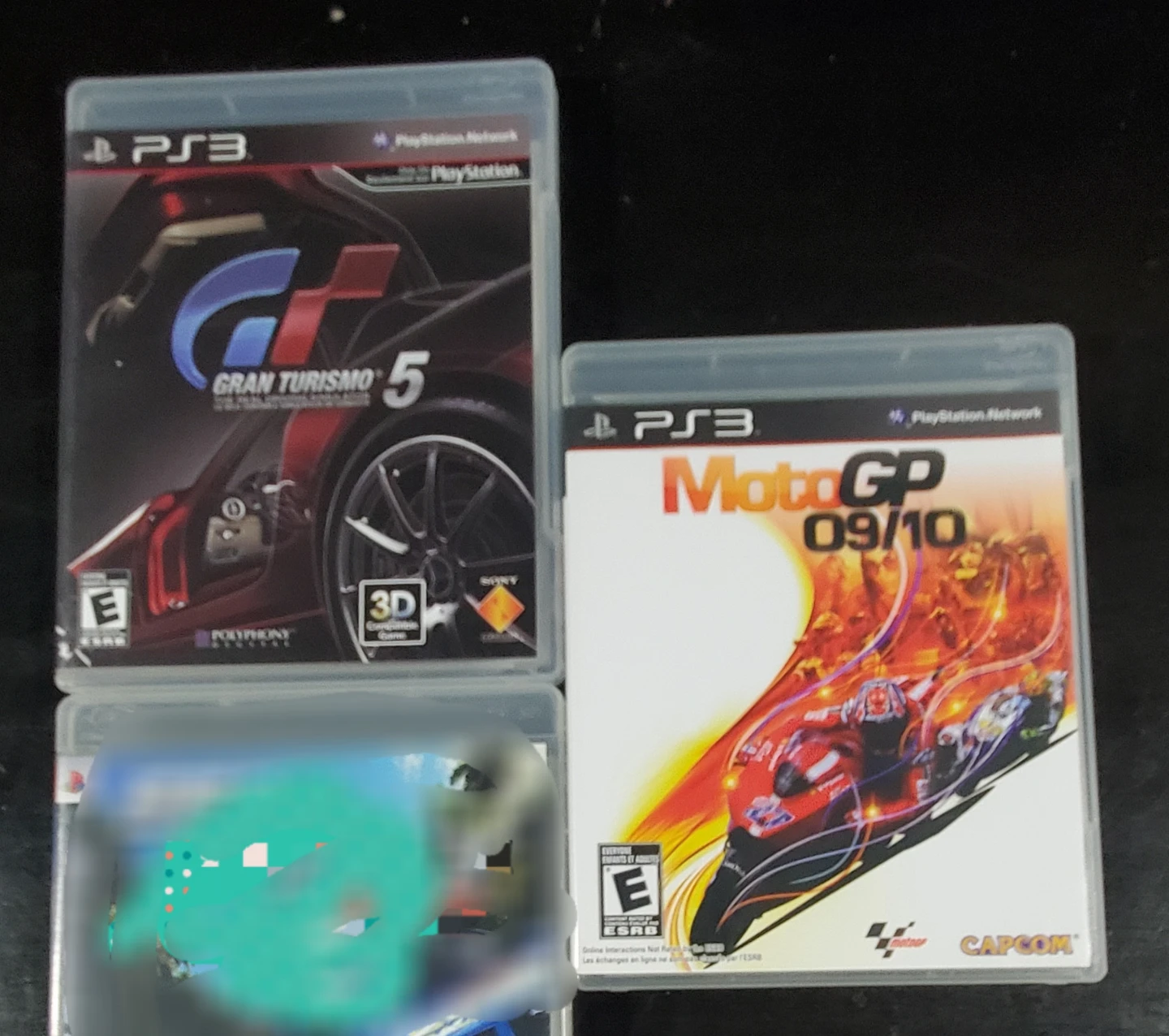 PS3 Gran Turismo 5 and MotoGP